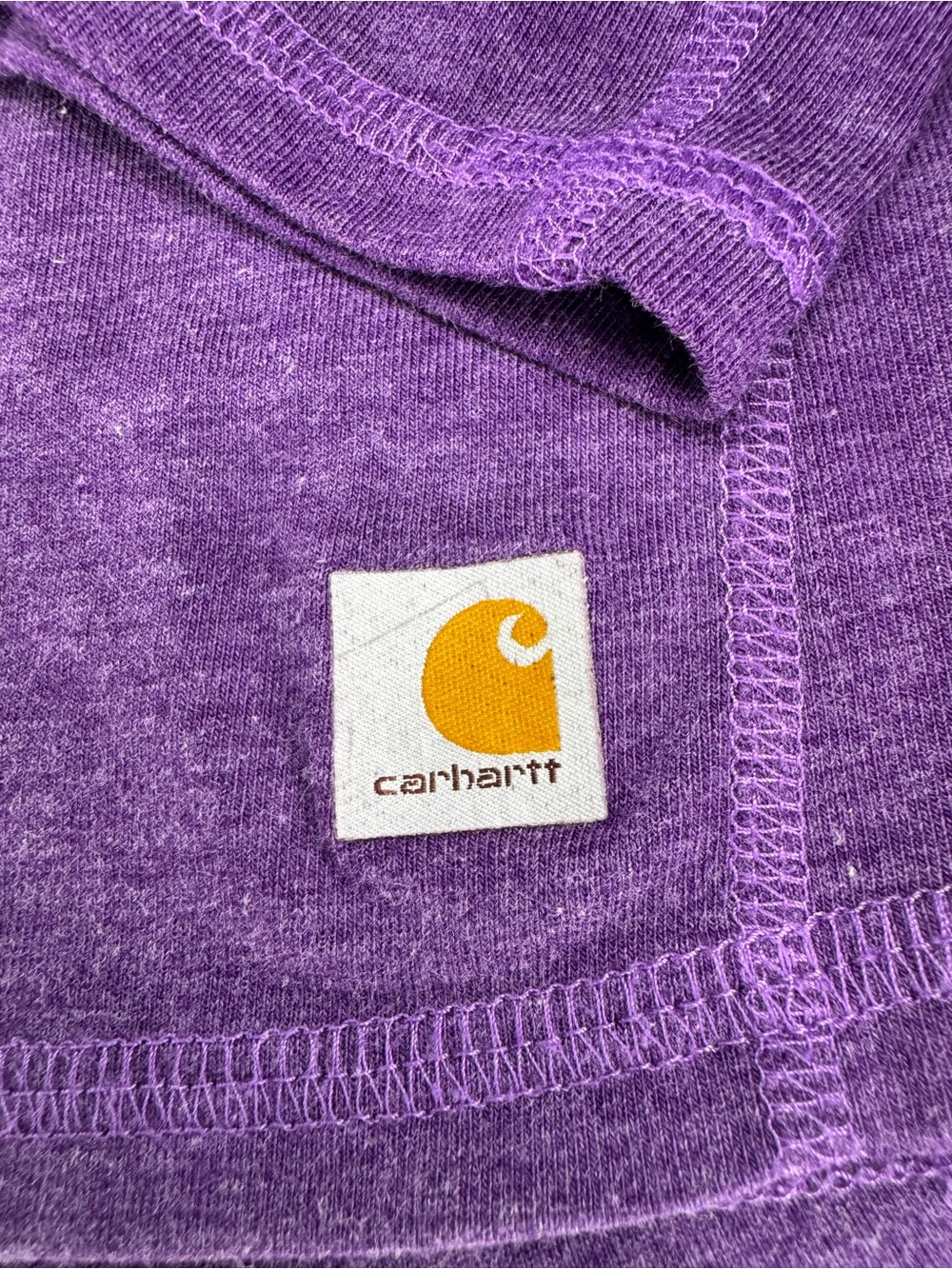 Carhartt Women's Purple Quarter-Zip Performance Sweater - Picture 4 of 7